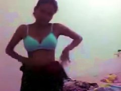 Free Porn Naughty And Hot Busty Amateur Indian Teen Shows Off Her Breasts In The Bedroom